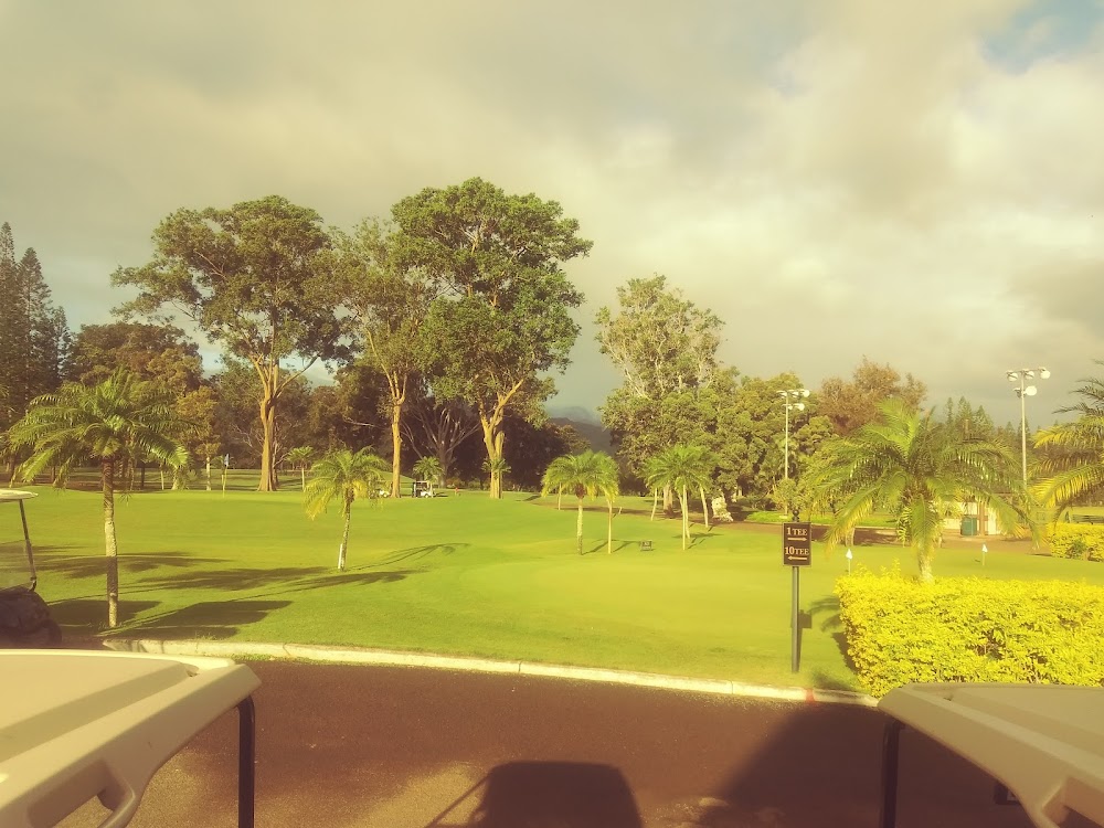 View from the first tee